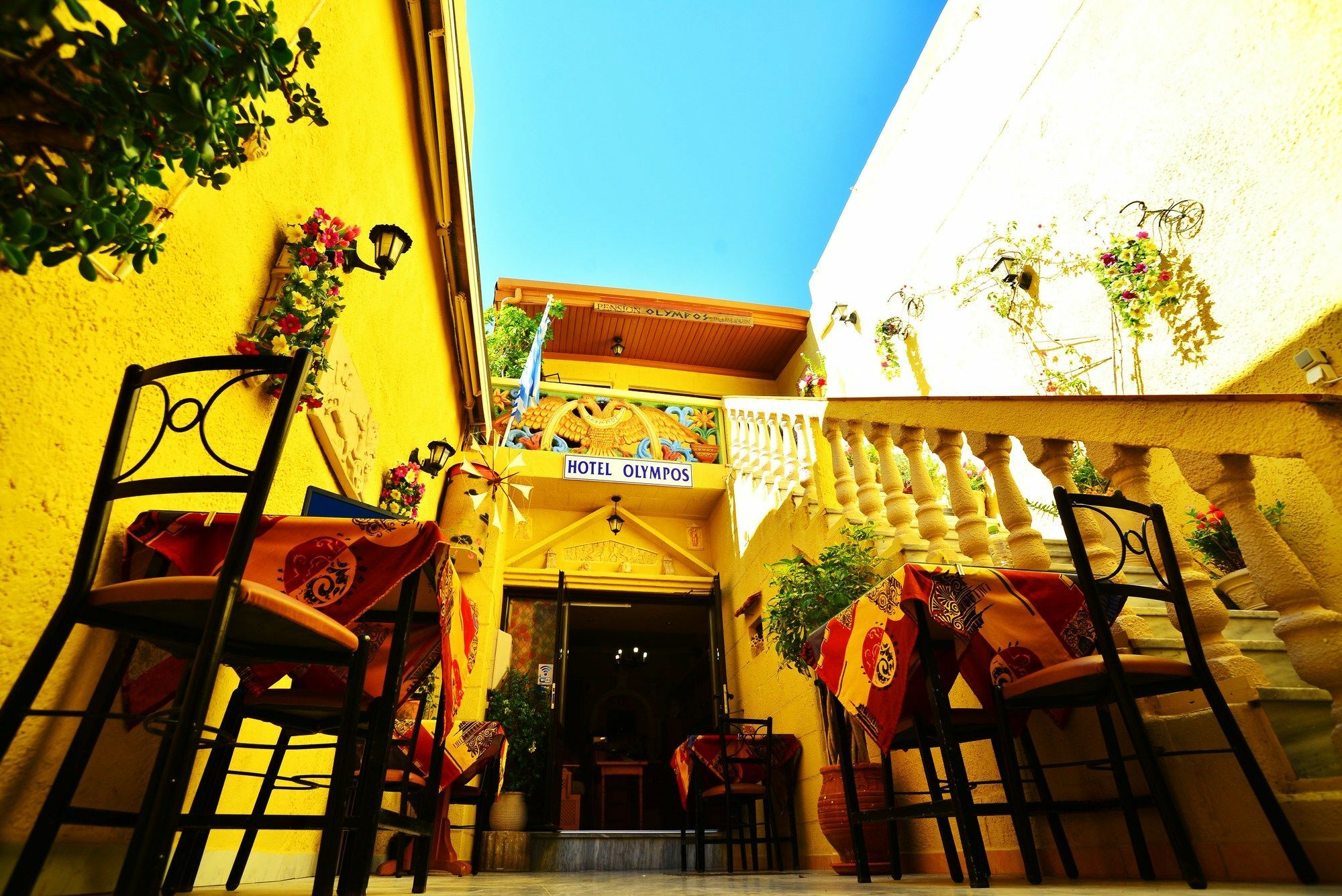 Olympos Pension Rhodes City Exterior foto