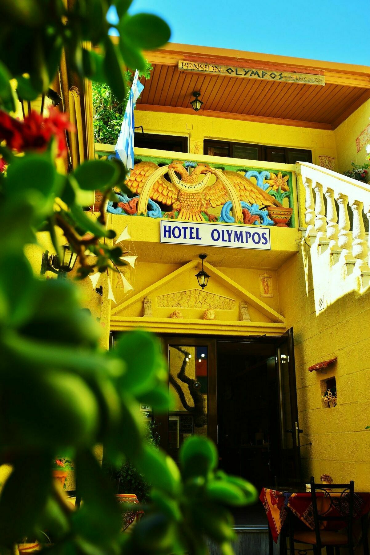 Olympos Pension Rhodes City Exterior foto